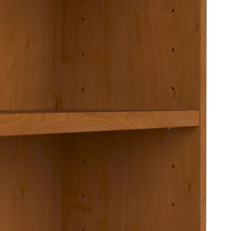 Tall 5-Shelf Bookcase Open Storage Display Unit Multi-Color Options