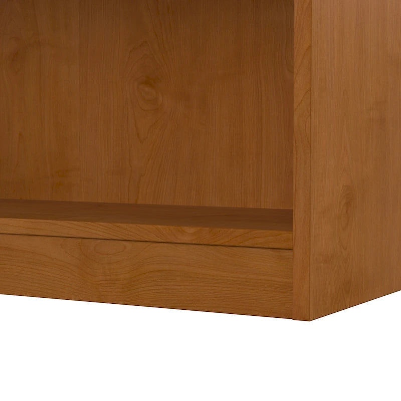 Tall 5-Shelf Bookcase Open Storage Display Unit Multi-Color Options