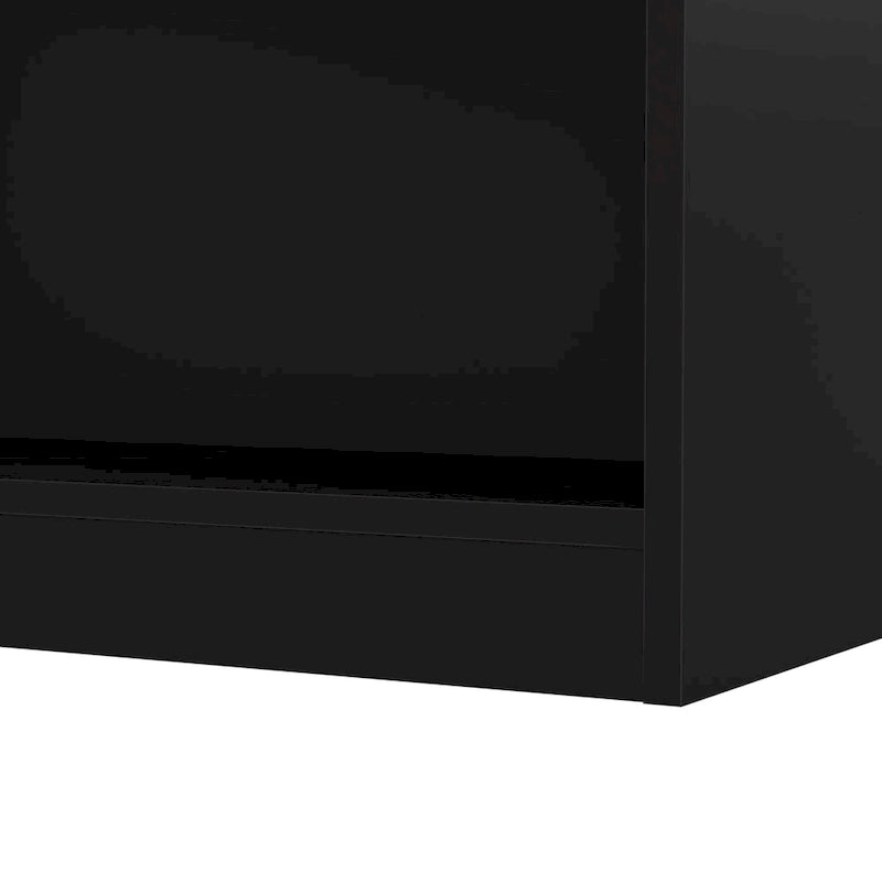 Tall 5-Shelf Bookcase Open Storage Display Unit Multi-Color Options