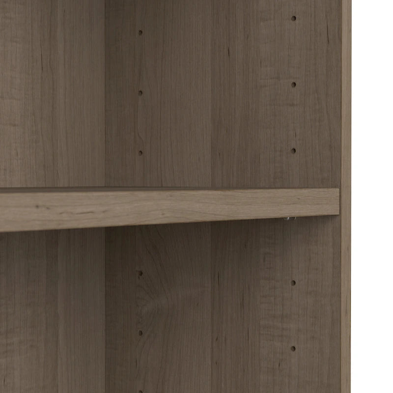 Tall 5-Shelf Bookcase Open Storage Display Unit Multi-Color Options