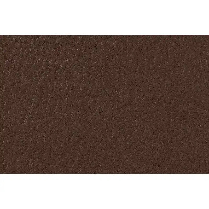 Manual Reclining Loveseat with Center Console Dark Coffee Leatherette