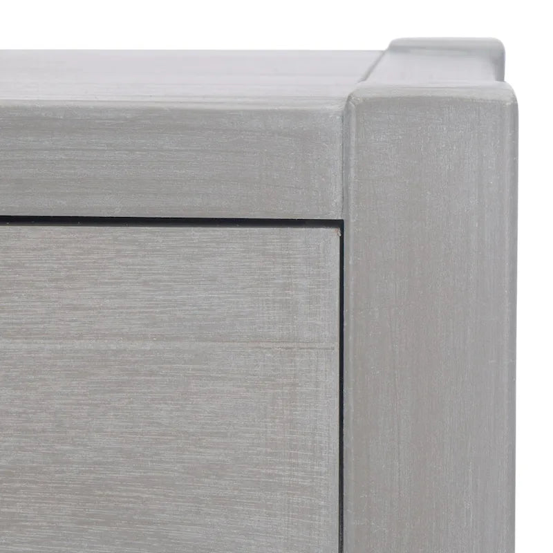 1-Drawer Accent Side Table with Turned Legs and Carved Details, Multi-Color
