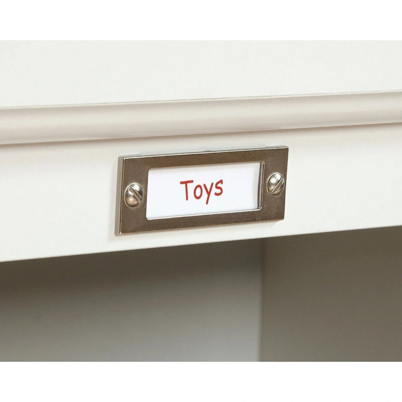 3-Drawer Kids Dresser Chest with Storage Bin in Soft White