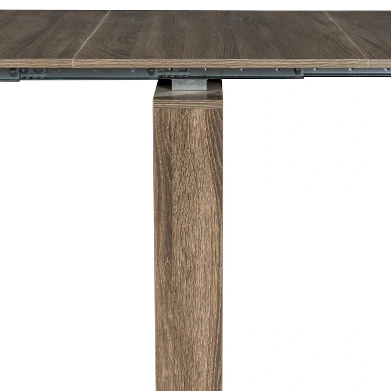 Extendable Console Dining Table Multi-Color Chipboard MDF Modern Style