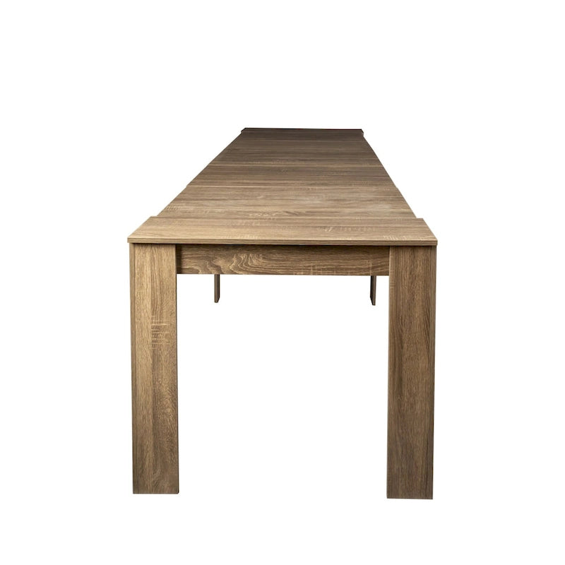 Extendable Console Dining Table Multi-Color Chipboard MDF Modern Style