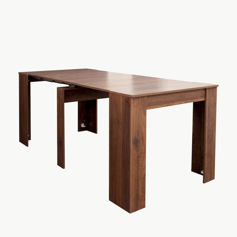 Extendable Console Dining Table Multi-Color Chipboard MDF Modern Style