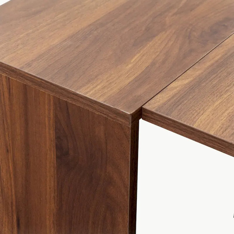 Extendable Console Dining Table Multi-Color Chipboard MDF Modern Style