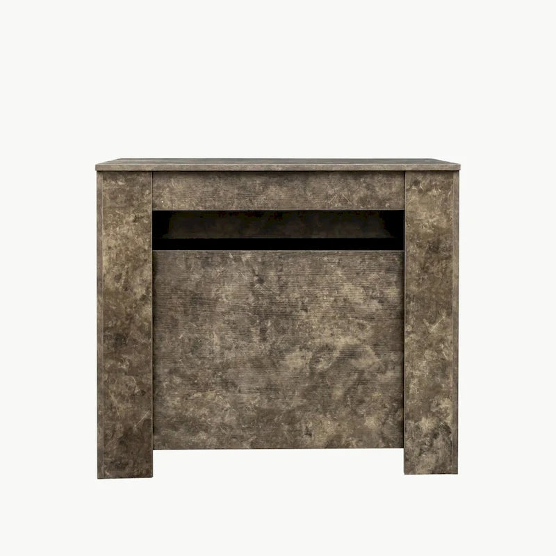 Extendable Console Dining Table Multi-Color Chipboard MDF Modern Style