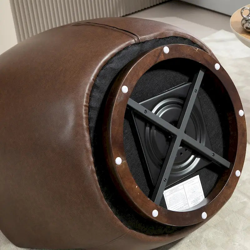 360° Swivel Barrel Accent Chair with Hidden Storage, Multi-Color Options