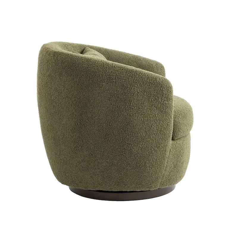 360° Swivel Barrel Accent Chair with Hidden Storage, Multi-Color Options