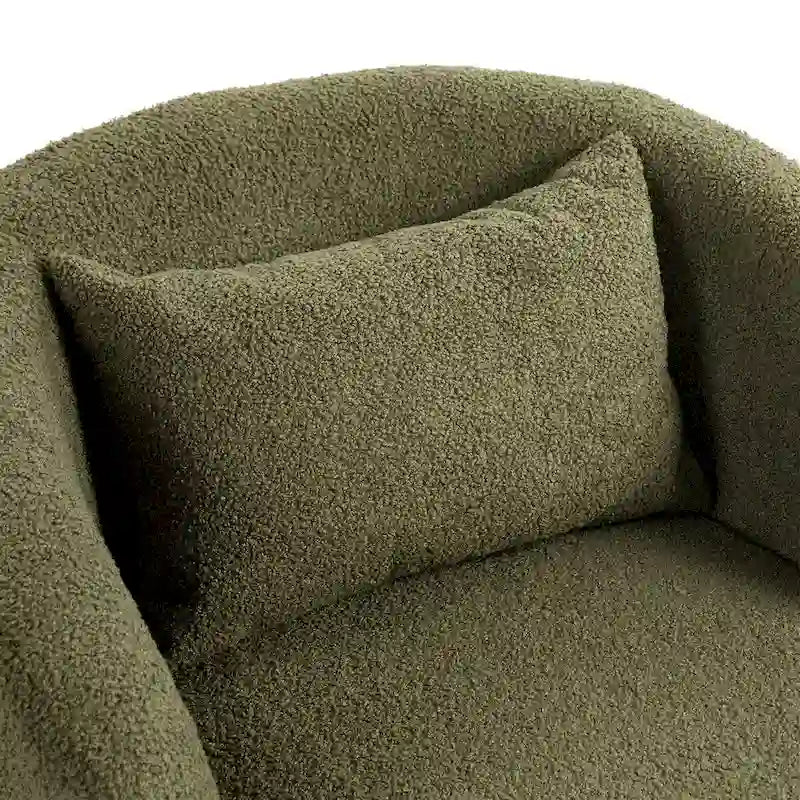 360° Swivel Barrel Accent Chair with Hidden Storage, Multi-Color Options