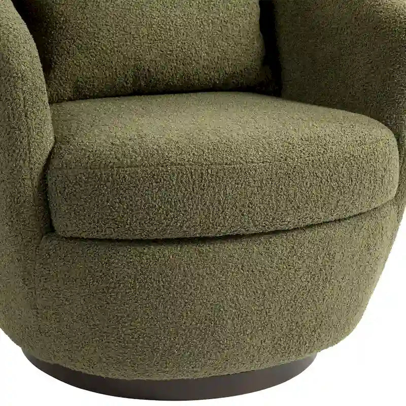 360° Swivel Barrel Accent Chair with Hidden Storage, Multi-Color Options